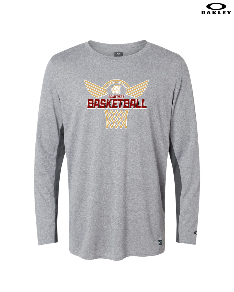 Somerset College Prep Basketball Hoop - Oakley Hydrolix Long Sleeve