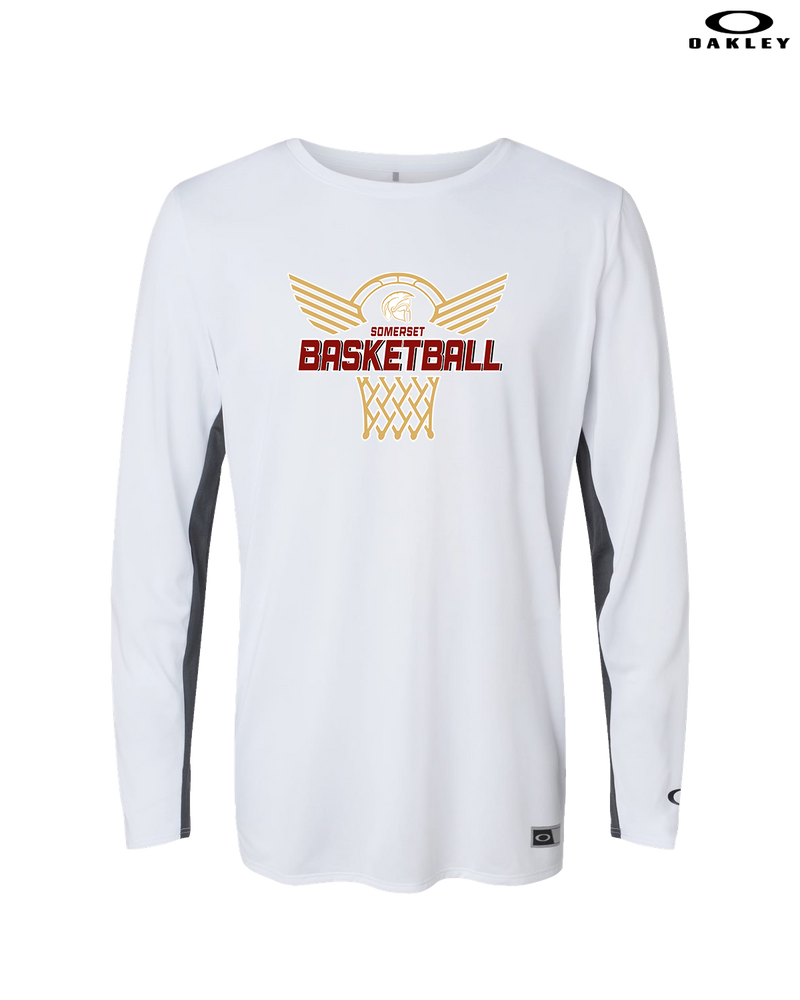 Somerset College Prep Basketball Hoop - Oakley Hydrolix Long Sleeve