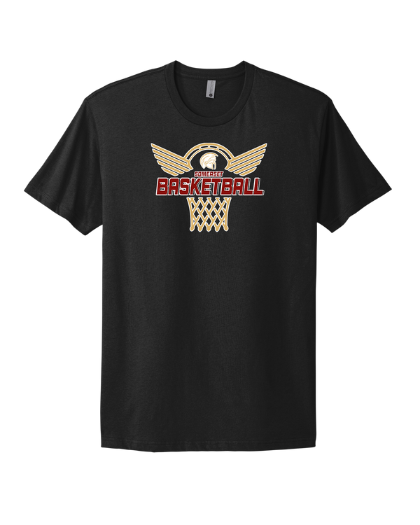 Somerset College Prep Basketball Hoop - Select Cotton T-Shirt