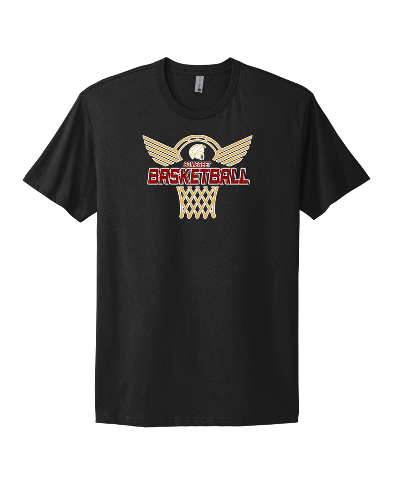 Somerset College Prep Basketball Hoop - Select Cotton T-Shirt