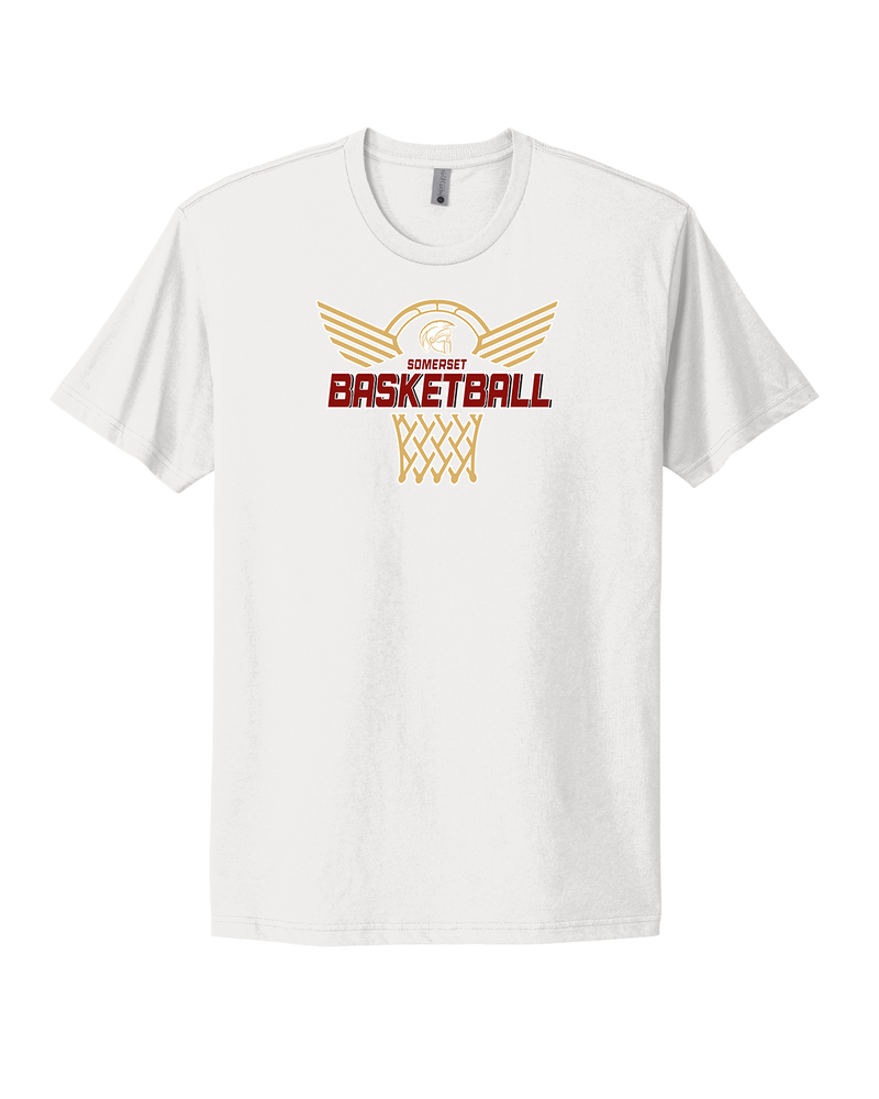 Somerset College Prep Basketball Hoop - Select Cotton T-Shirt