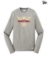 Somerset College Prep Basketball Hoop - New Era Long Sleeve Crew