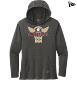 Somerset College Prep Basketball Hoop - New Era Tri Blend Hoodie