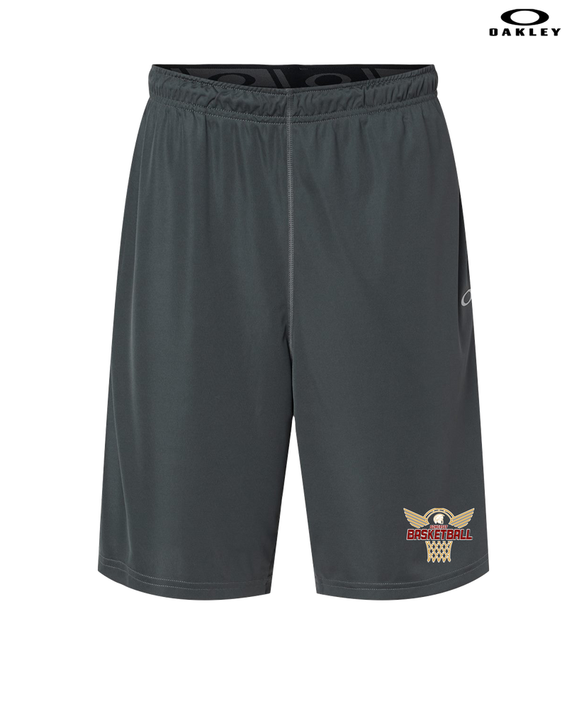 Somerset College Prep Basketball Hoop - Oakley Hydrolix Shorts