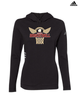 Somerset College Prep Basketball Hoop - Adidas Women's Lightweight Hooded Sweatshirt