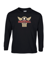 Somerset College Prep Basketball Hoop - Mens Basic Cotton Long Sleeve