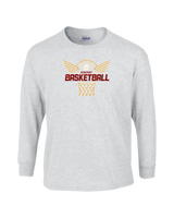 Somerset College Prep Basketball Hoop - Mens Basic Cotton Long Sleeve