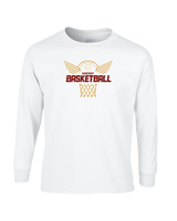 Somerset College Prep Basketball Hoop - Mens Basic Cotton Long Sleeve