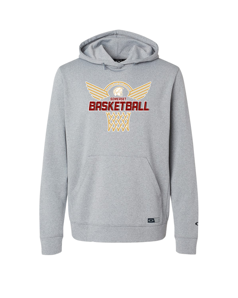 Somerset College Prep Basketball Hoop - Oakley Hydrolix Hooded Sweatshirt