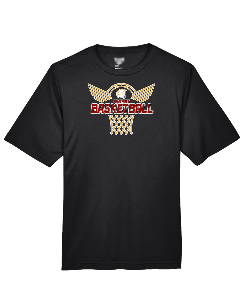 Somerset College Prep Basketball Hoop - Performance T-Shirt