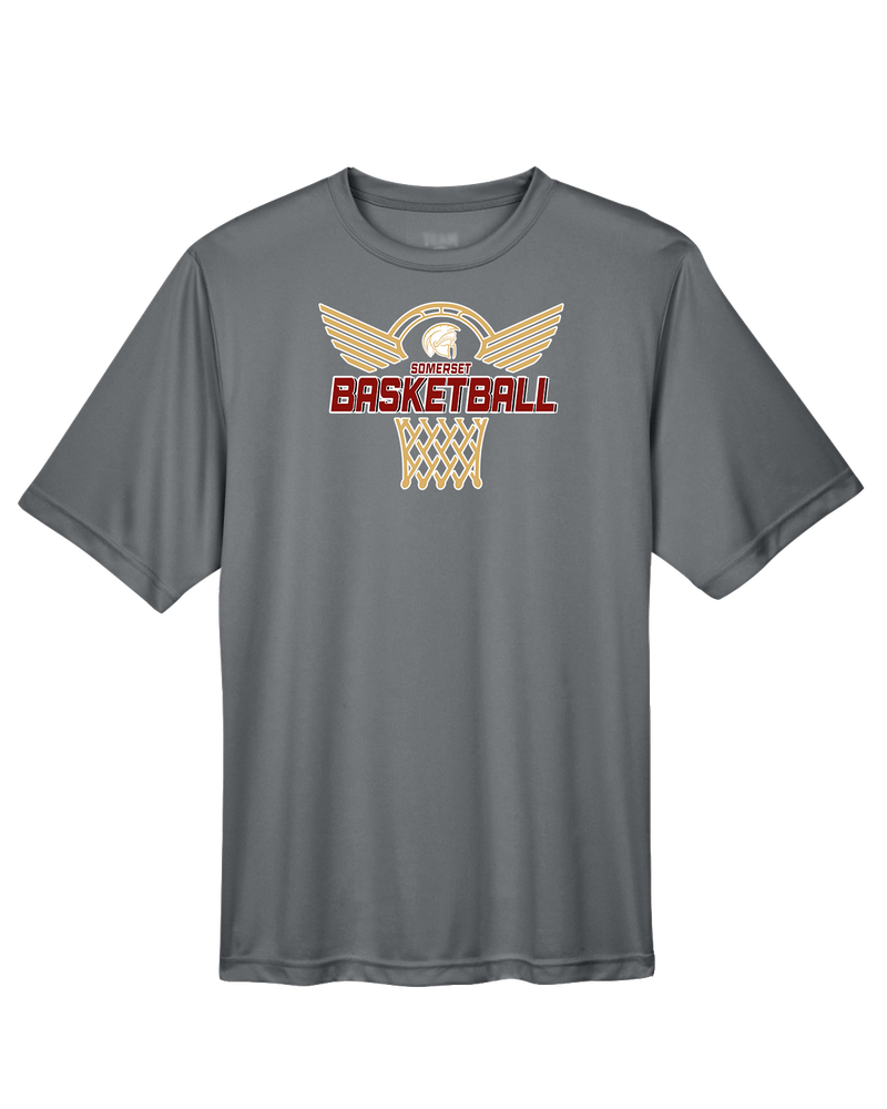 Somerset College Prep Basketball Hoop - Performance T-Shirt