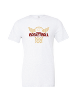 Somerset College Prep Basketball Hoop - Mens Tri Blend Shirt