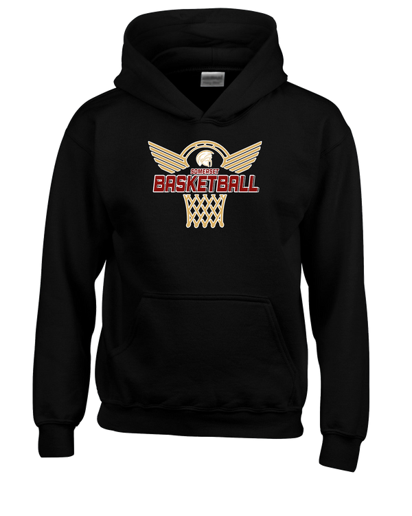 Somerset College Prep Basketball Hoop - Cotton Hoodie