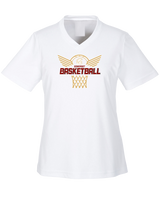 Somerset College Prep Basketball Hoop - Womens Performance Shirt