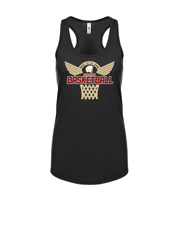 Somerset College Prep Basketball Hoop - Womens Tank Top