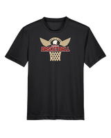 Somerset College Prep Basketball Hoop - Youth Performance T-Shirt