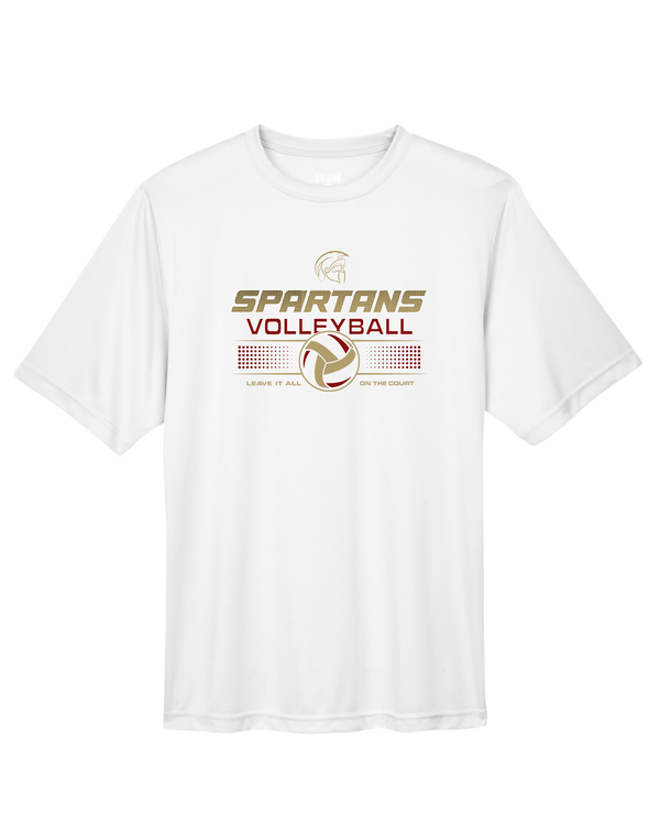 Somerset College Prep Volleyball Leave It On The Court - Performance T-Shirt