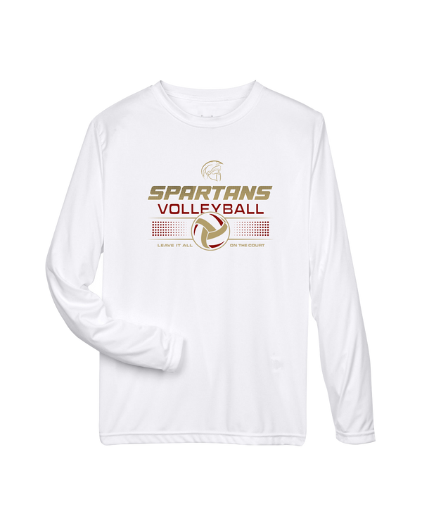 Somerset College Prep Volleyball Leave It On The Court - Performance Long Sleeve