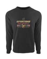 Somerset College Prep Volleyball Leave It On The Court - Crewneck Sweatshirt