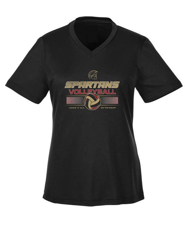 Somerset College Prep Volleyball Leave It On The Court - Womens Performance Shirt