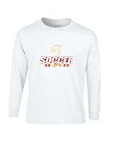 Somerset College Prep Soccer Lines - Mens Basic Cotton Long Sleeve