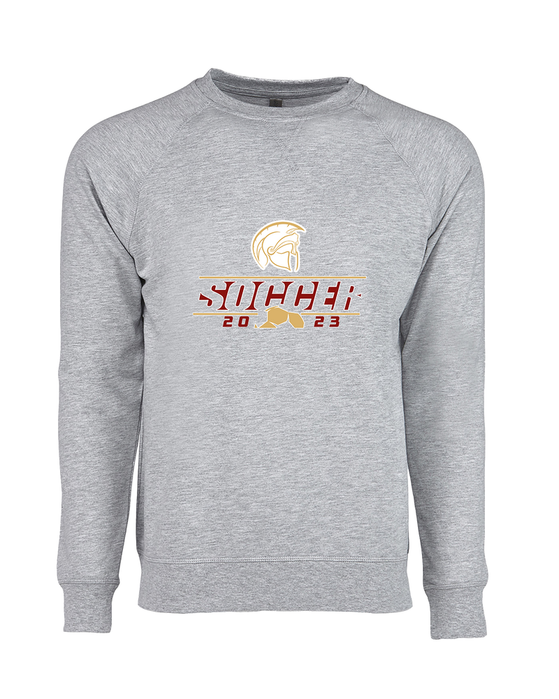 Somerset College Prep Soccer Lines - Crewneck Sweatshirt