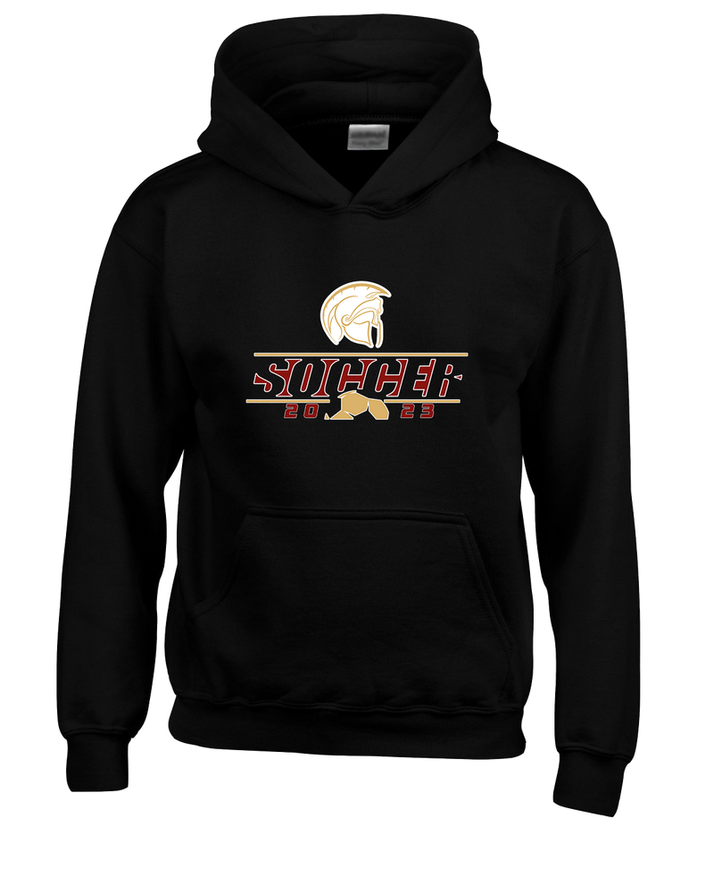 Somerset College Prep Soccer Lines - Cotton Hoodie