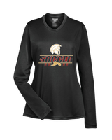 Somerset College Prep Soccer Lines - Womens Performance Long Sleeve