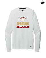 Somerset College Prep Soccer Property - New Era Long Sleeve Crew