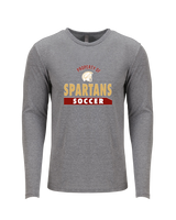 Somerset College Prep Soccer Property - Tri Blend Long Sleeve