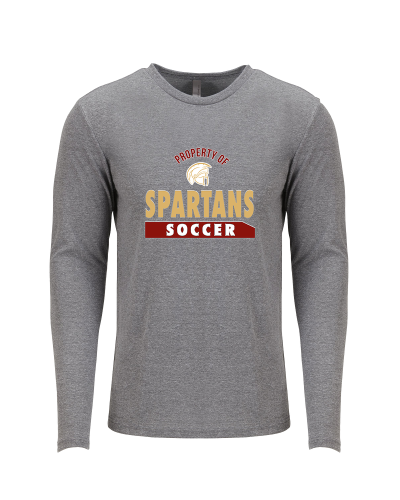 Somerset College Prep Soccer Property - Tri Blend Long Sleeve