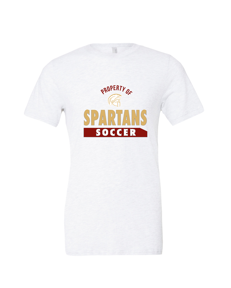 Somerset College Prep Soccer Property - Mens Tri Blend Shirt