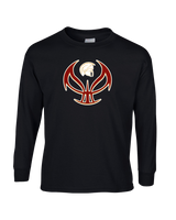 Somerset College Prep Basketball Silhouette - Mens Basic Cotton Long Sleeve