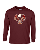 Somerset College Prep Basketball Silhouette - Mens Basic Cotton Long Sleeve