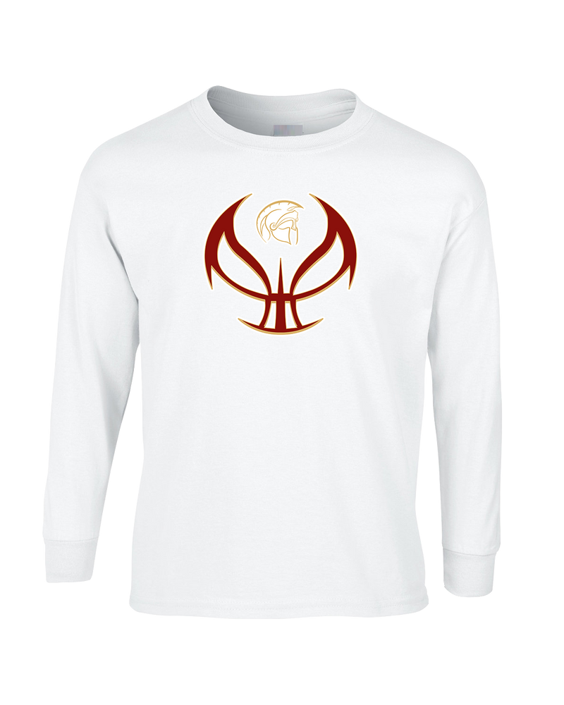 Somerset College Prep Basketball Silhouette - Mens Basic Cotton Long Sleeve