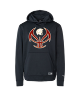 Somerset College Prep Basketball Silhouette - Oakley Hydrolix Hooded Sweatshirt