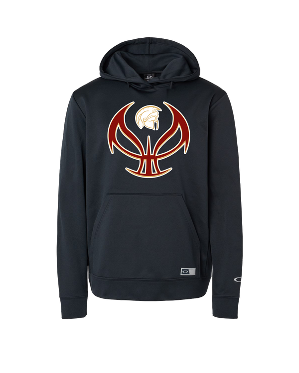 Somerset College Prep Basketball Silhouette - Oakley Hydrolix Hooded Sweatshirt