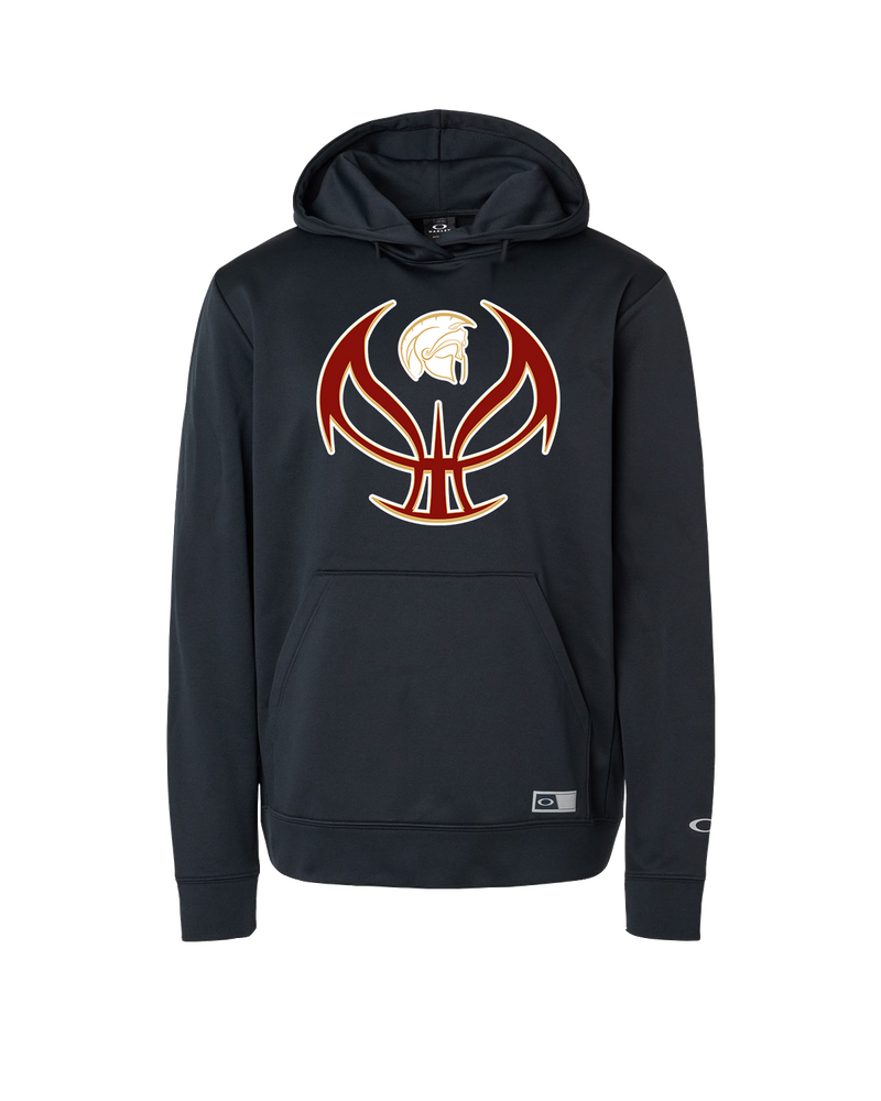 Somerset College Prep Basketball Silhouette - Oakley Hydrolix Hooded Sweatshirt