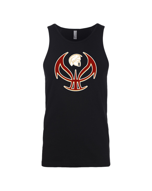 Somerset College Prep Basketball Silhouette - Mens Tank Top