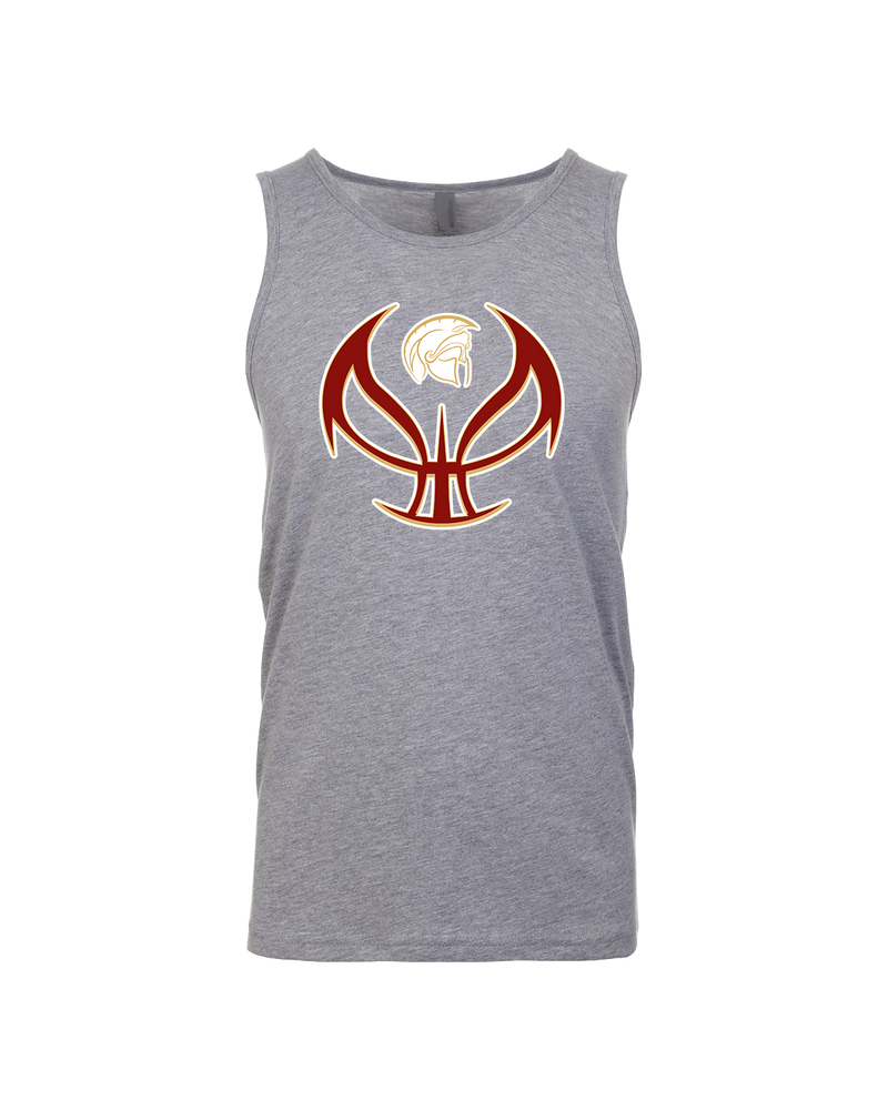 Somerset College Prep Basketball Silhouette - Mens Tank Top