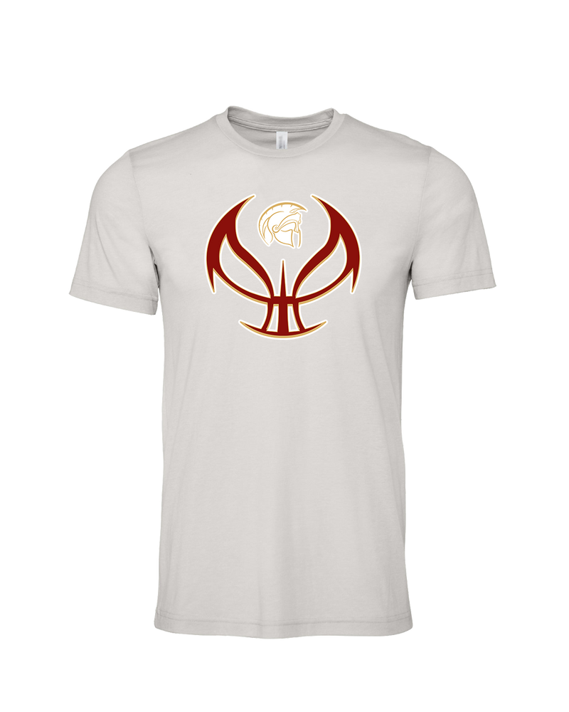 Somerset College Prep Basketball Silhouette - Mens Tri Blend Shirt