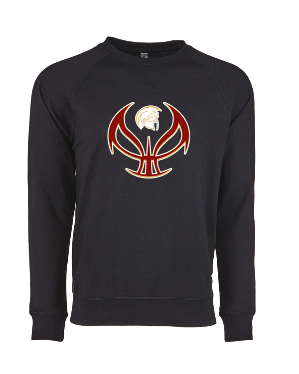 Somerset College Prep Basketball Silhouette - Crewneck Sweatshirt