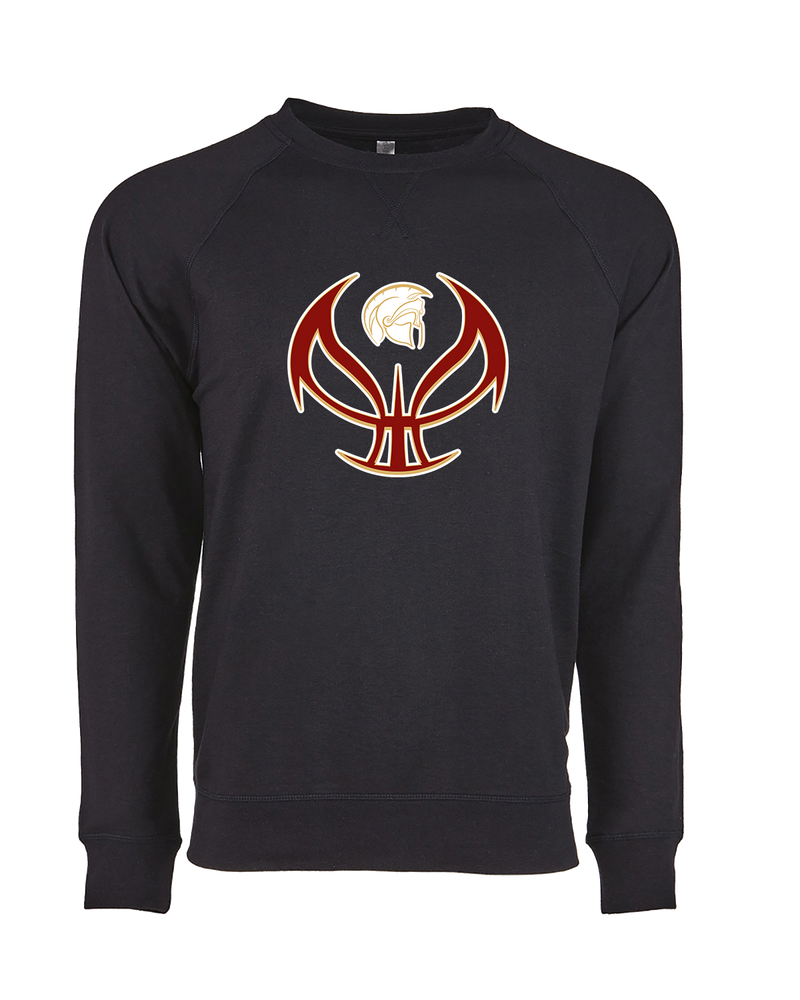 Somerset College Prep Basketball Silhouette - Crewneck Sweatshirt