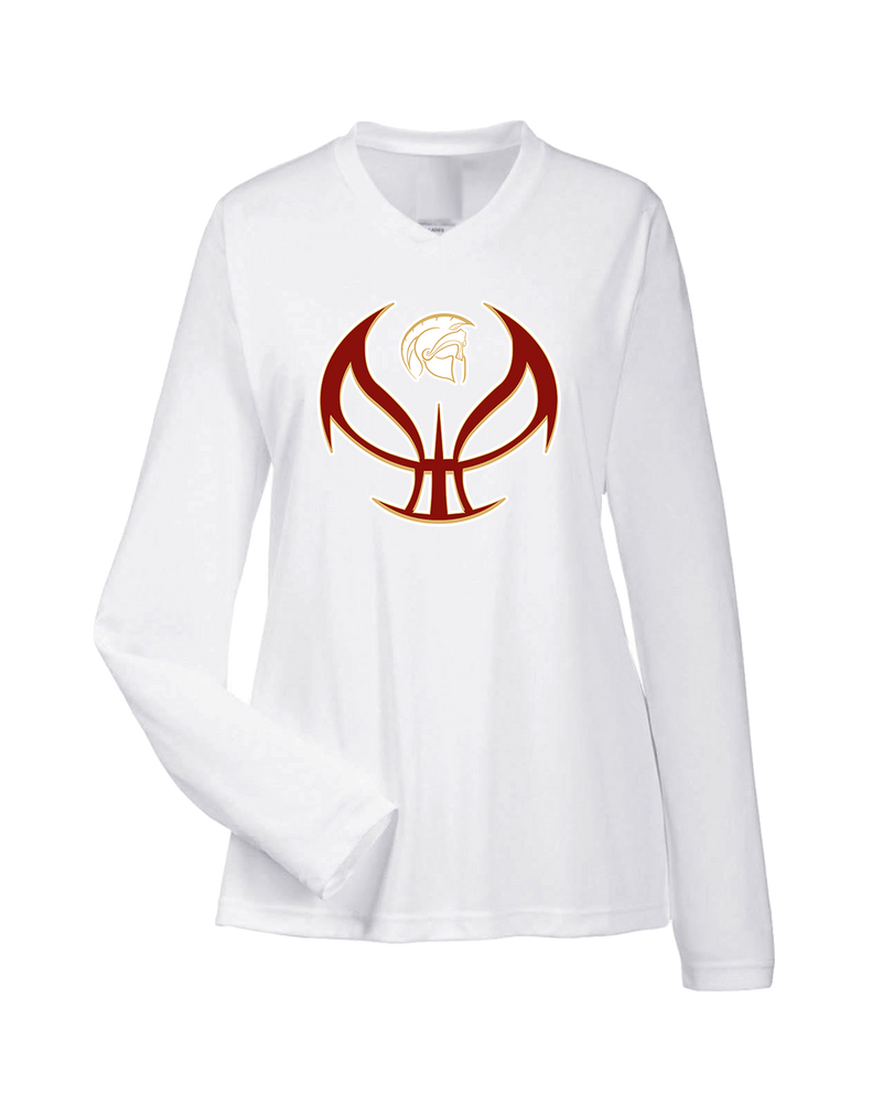 Somerset College Prep Basketball Silhouette - Womens Performance Long Sleeve