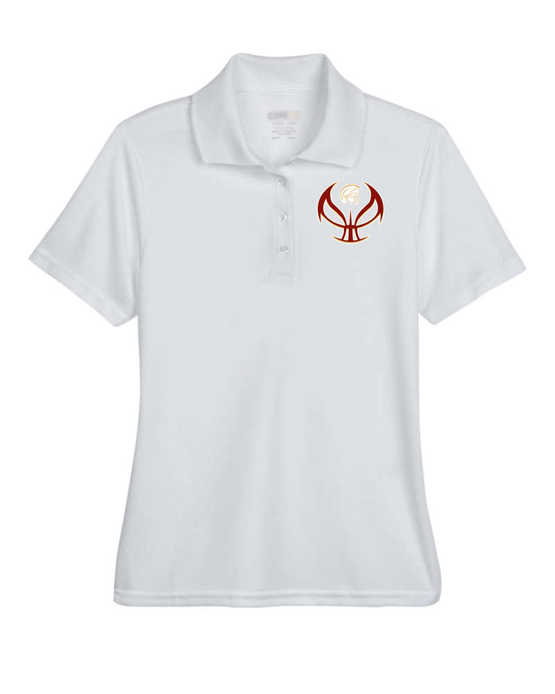 Somerset College Prep Basketball Silhouette - Womens Polo