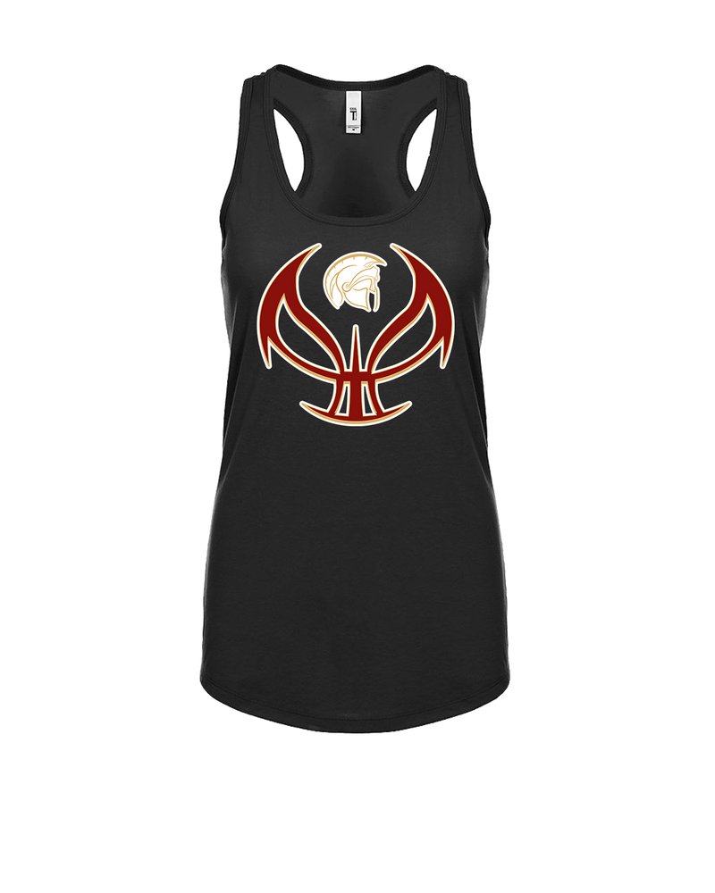 Somerset College Prep Basketball Silhouette - Womens Tank Top