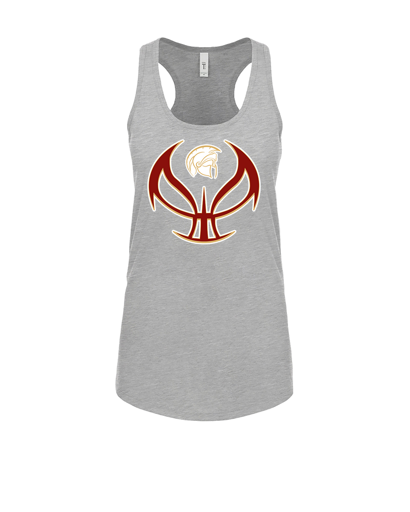 Somerset College Prep Basketball Silhouette - Womens Tank Top