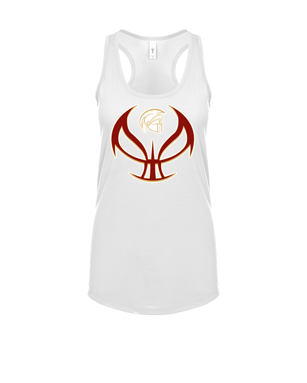 Somerset College Prep Basketball Silhouette - Womens Tank Top