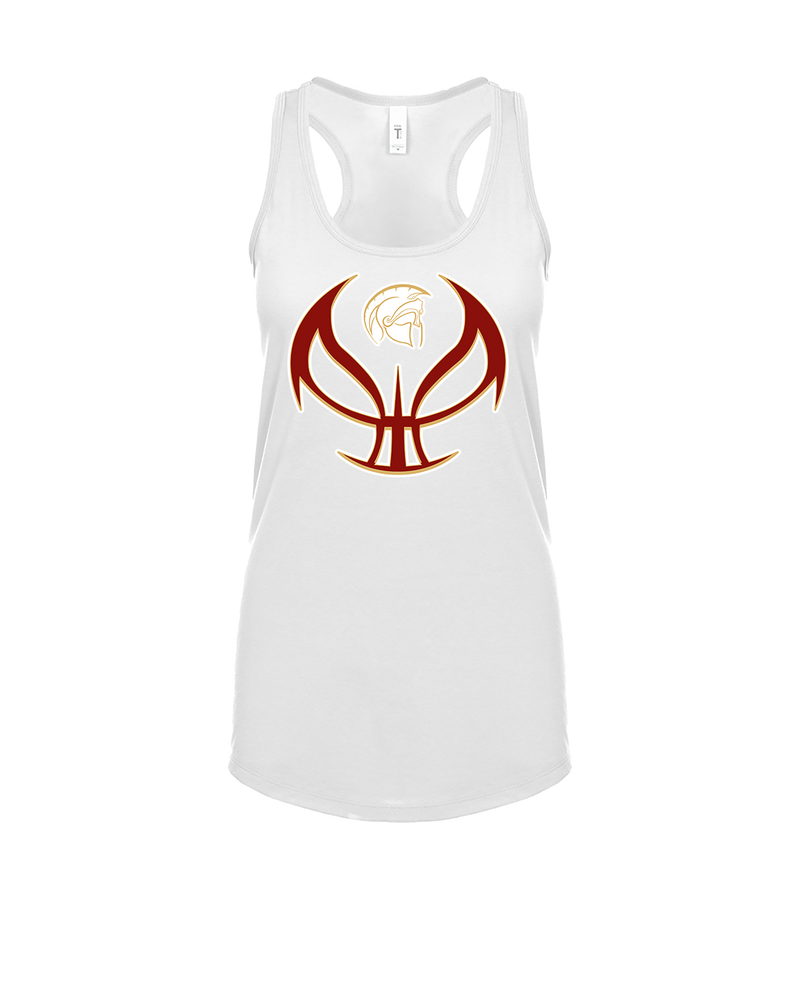 Somerset College Prep Basketball Silhouette - Womens Tank Top