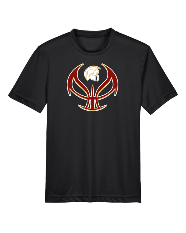 Somerset College Prep Basketball Silhouette - Youth Performance T-Shirt